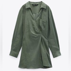 Zara Wrap Dress with Pockets